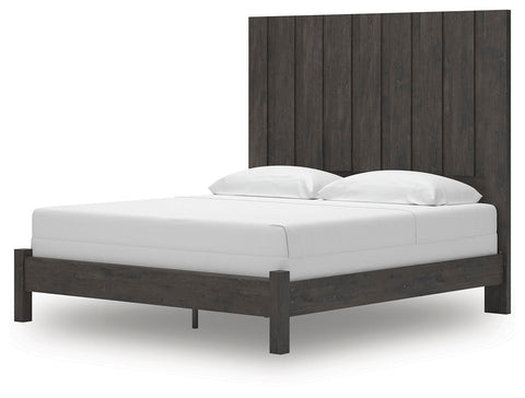 Fraluna Panel Bed, Dresser, Mirror, Chest and Nightstand