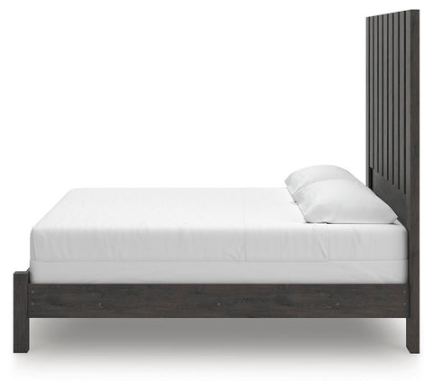 Fraluna Panel Bed, Dresser, Mirror, Chest and Nightstand