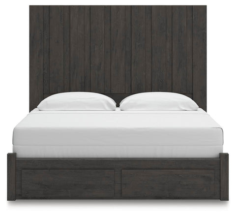 Fraluna Panel Storage Bed