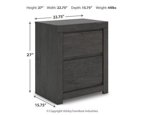 Fraluna Panel Bed, Dresser, Mirror, Chest and Nightstand