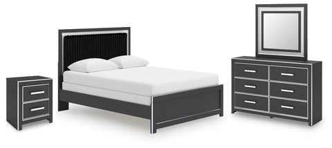 Zuraleus Panel Bed, Dresser, Mirror and Nightstand