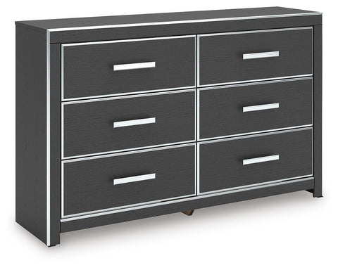 Zuraleus Upholstered Bed, Dresser and Nightstand
