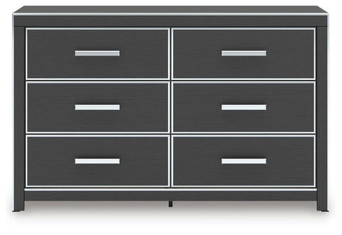 Zuraleus Upholstered Bed, Dresser and Nightstand