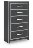 Zuraleus Upholstered Bed, 2 Chests and 2 Nightstands