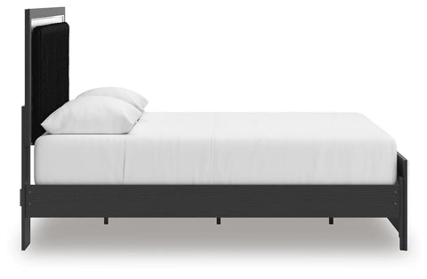 Zuraleus Upholstered Panel Platform Bed