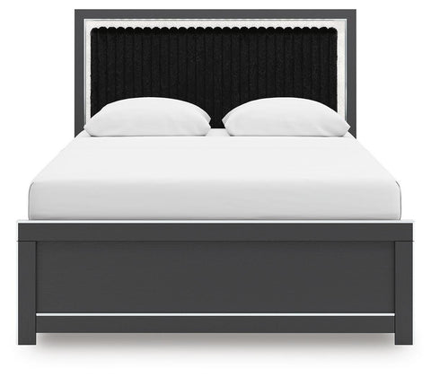 Zuraleus Upholstered Panel Bed