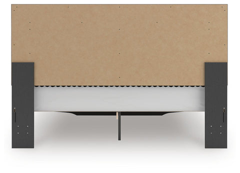 Zuraleus Upholstered Panel Platform Storage Bed