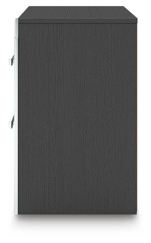 Zuraleus Upholstered Bed, Dresser, Mirror and 2 Nightstands