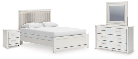 Zuraleus Panel Bed, Dresser, Mirror and Nightstand