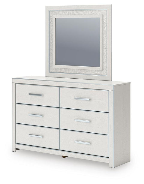 Zuraleus Upholstered Panel Platform Storage Bed, Dresser, Mirror, Chest and Nightstand