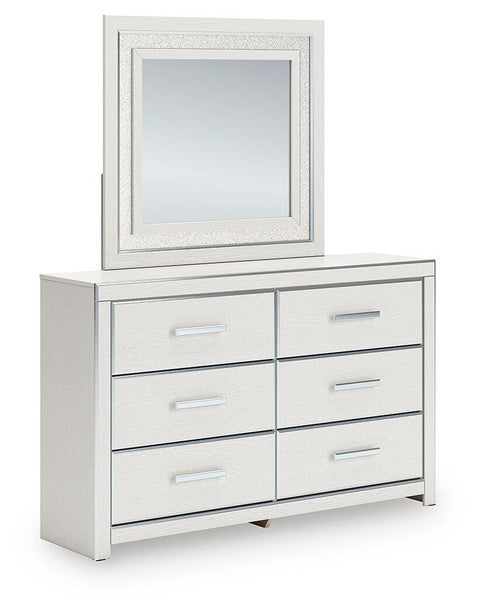 Zuraleus Upholstered Panel Platform Storage Bed, Dresser, Mirror, Chest and Nightstand