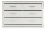 Zuraleus Upholstered Bed, Dresser and Chest