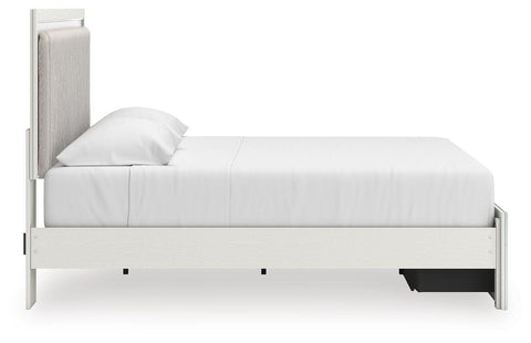 Zuraleus Upholstered Panel Platform Storage Bed, Chest and Nightstand