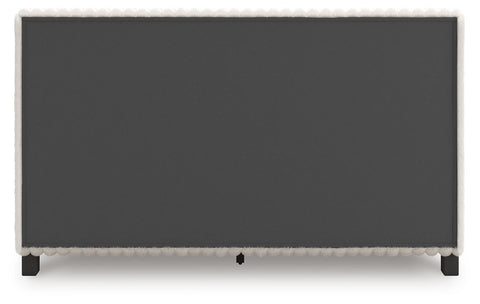 Zuraleus Upholstered Bed, Dresser, Mirror, Chest and Nightstand