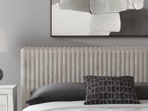 Zuraleus Upholstered Bed, Chest and Nightstand