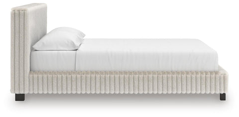Zuraleus Upholstered Bed and Dresser