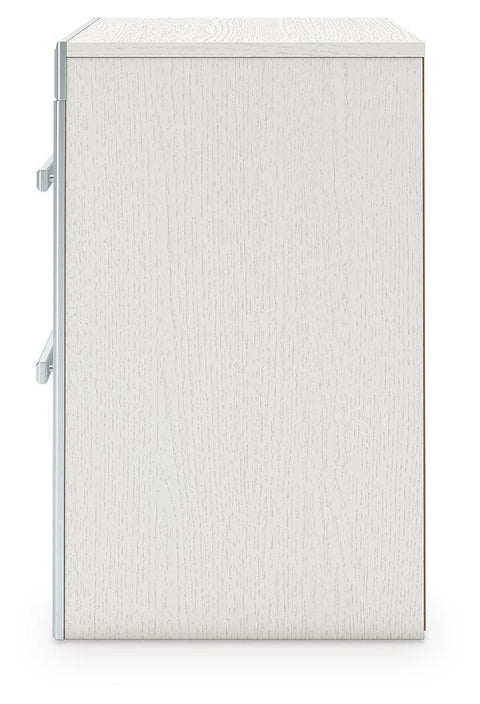 Zuraleus Upholstered Bed, Dresser, Mirror and Nightstand