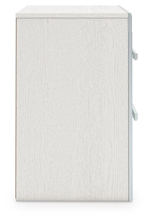 Zuraleus Upholstered Panel Platform Storage Bed, Dresser and Nightstand