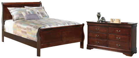 Alisdair Sleigh Bed with Dresser