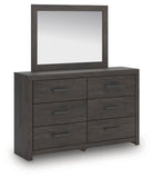 Monterra Panel Bed, Dresser, Mirror, Chest and Nightstand