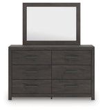 Prendonea Panel Bed, Dresser and Mirror