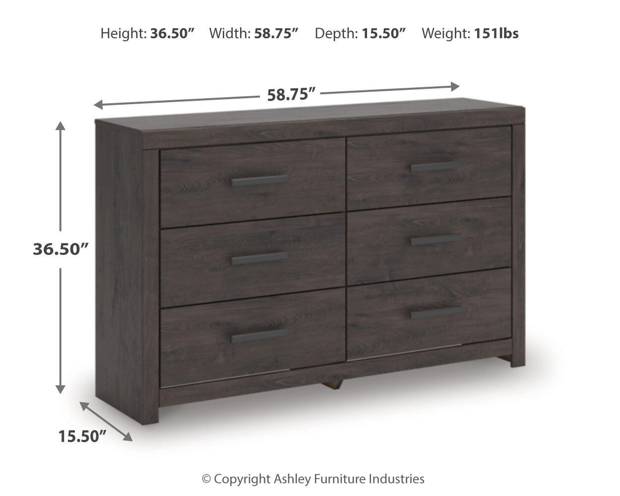 Monterra Panel Bed, Dresser and 2 Nightstands
