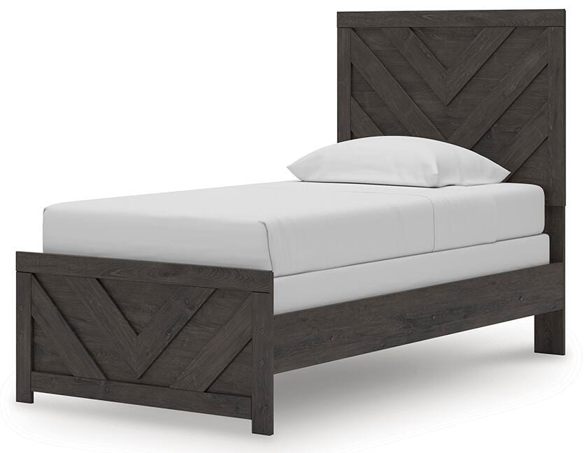 Prendonea Panel Bed, Dresser and Mirror