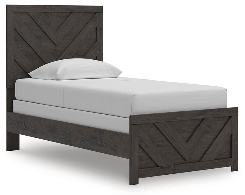 Prendonea Panel Bed, Dresser and Mirror