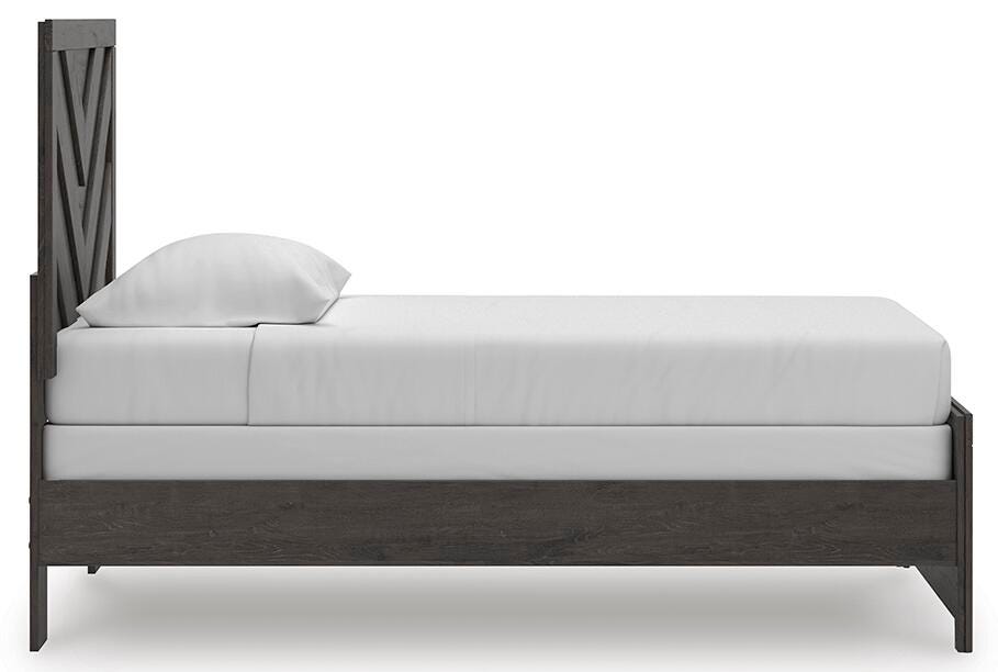 Monterra Panel Bed, Dresser and Mirror