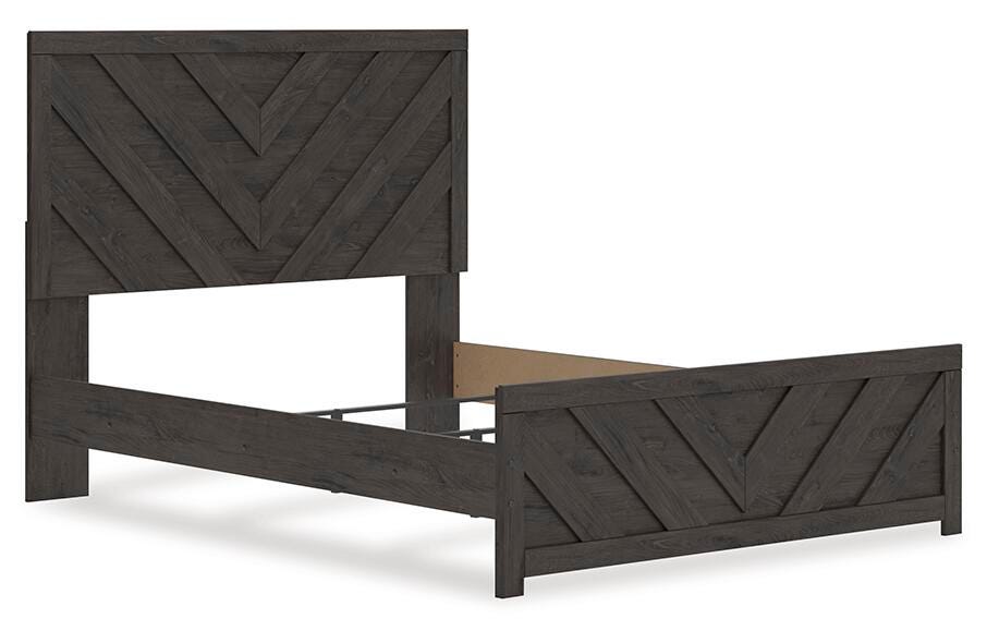 Monterra Panel Bed, Dresser and Nightstand