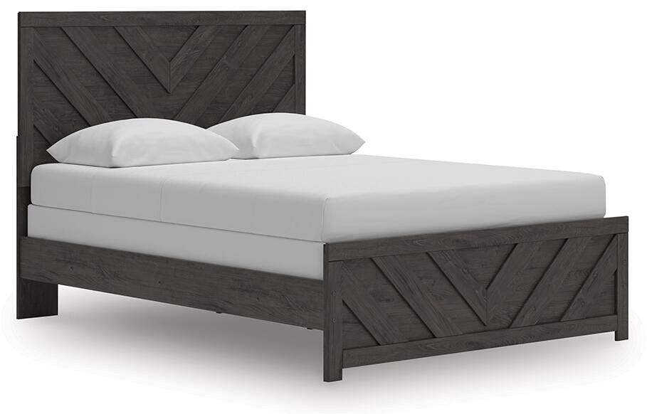 Prendonea Panel Bed, Dresser and Mirror