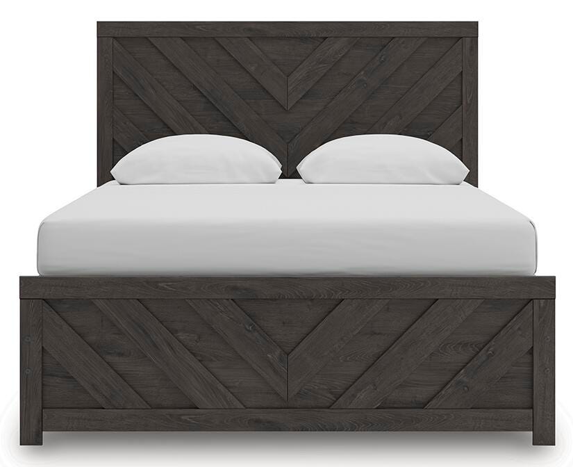 Prendonea Panel Bed, Dresser and Mirror