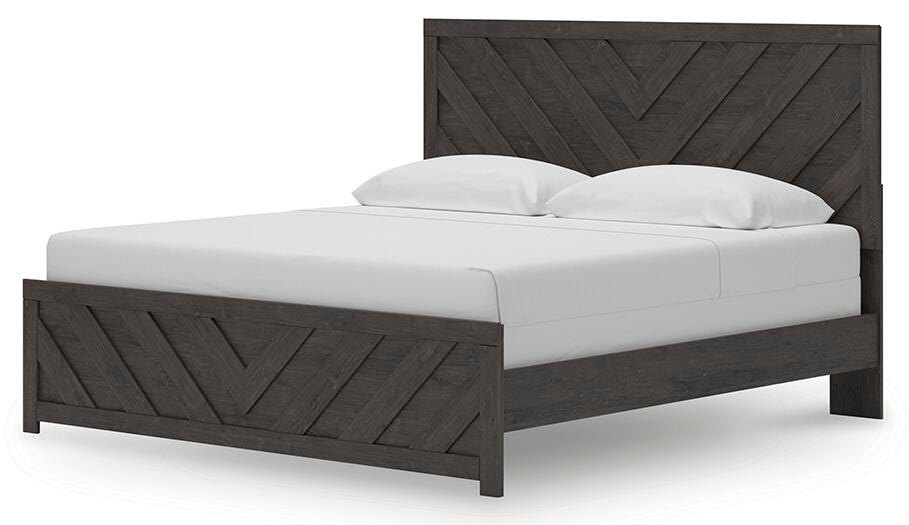 Prendonea Panel Bed, Dresser and 2 Nightstands