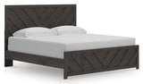 Monterra Panel Bed and 2 Nightstands
