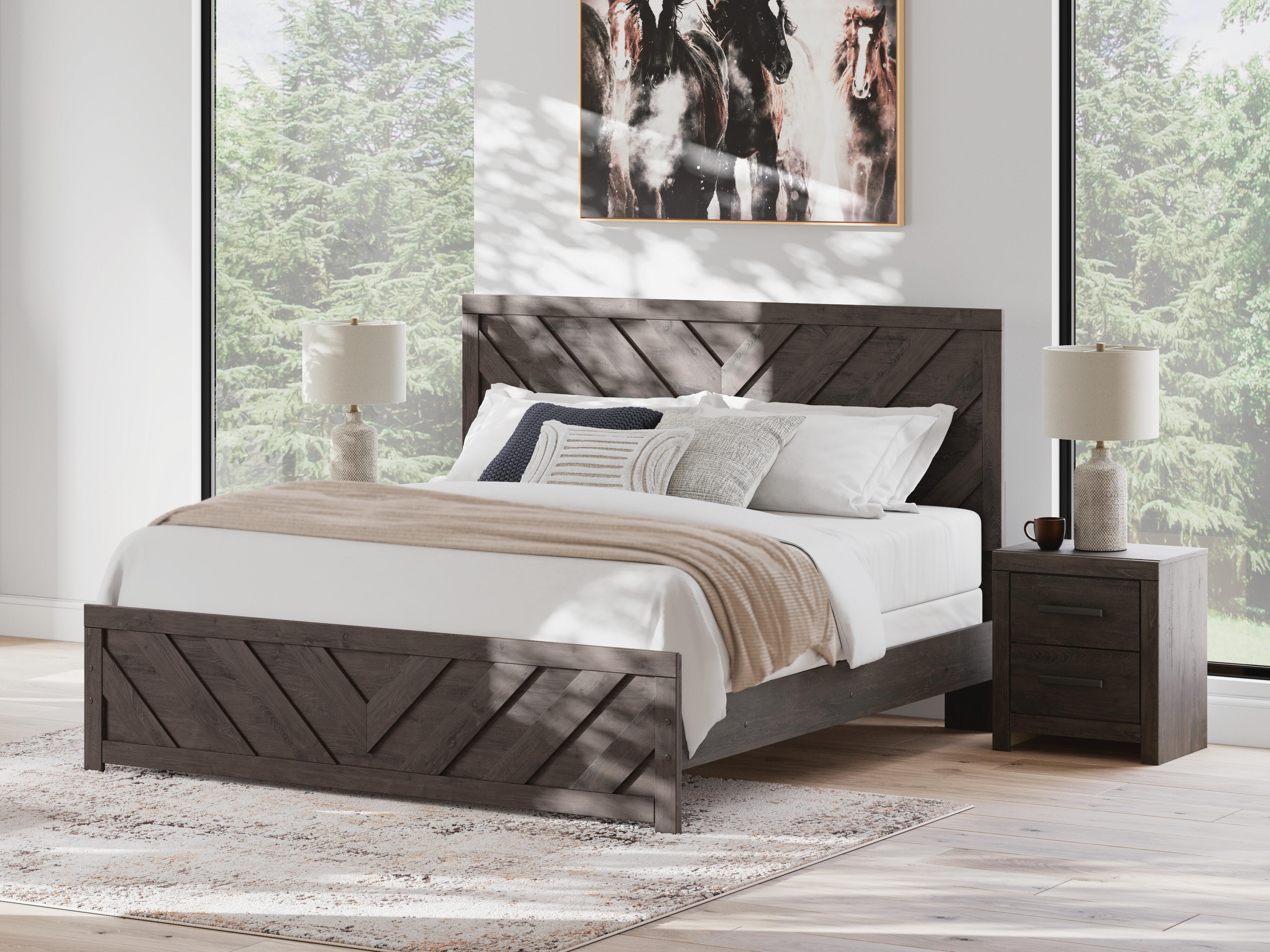 Prendonea Panel Bed