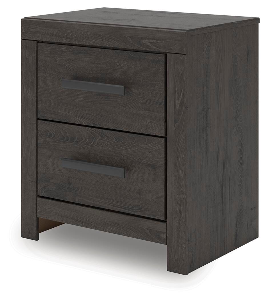 Prendonea Panel Bed, Dresser, Mirror and Nightstand