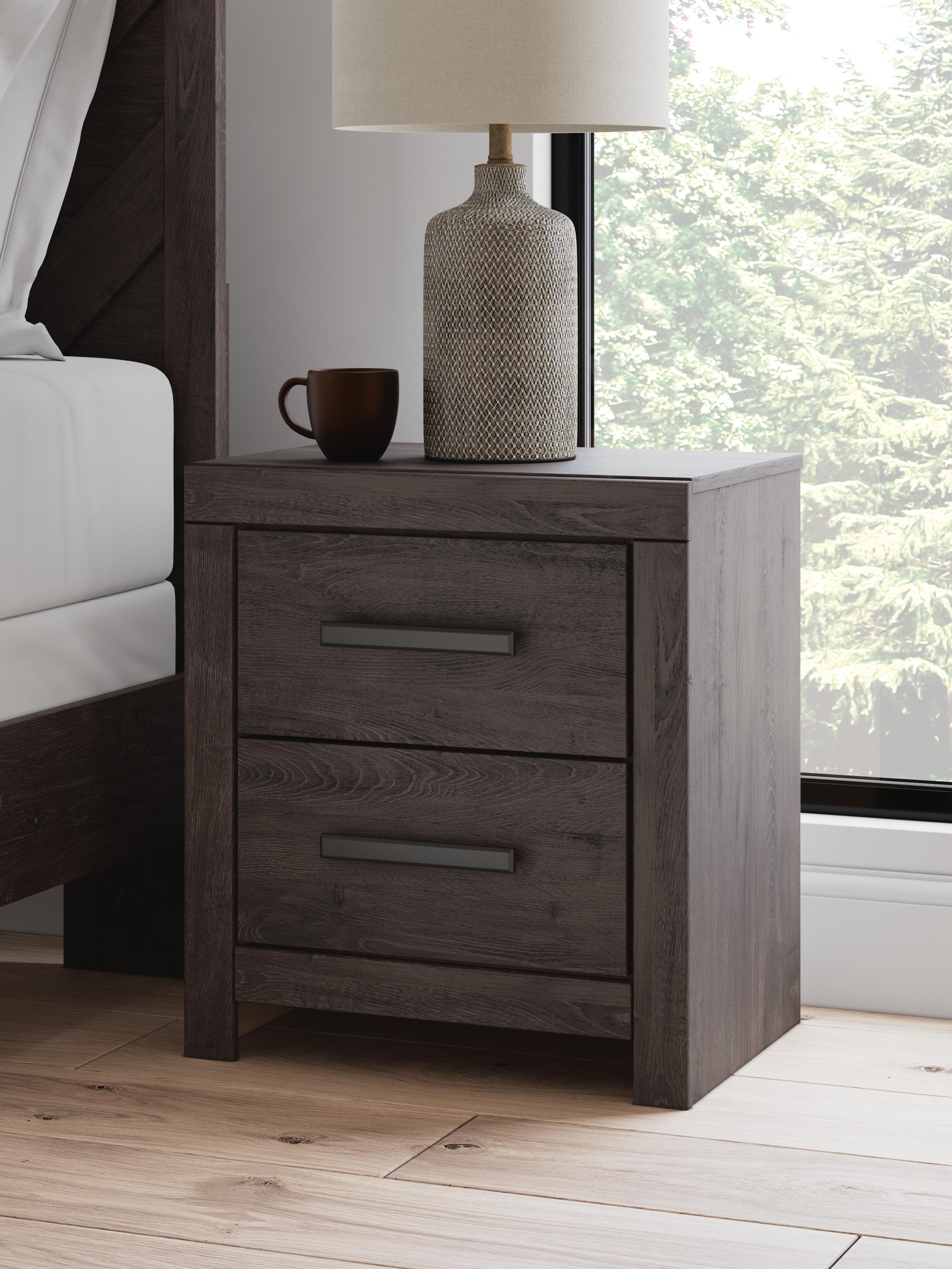Prendonea Panel Bed, Dresser and Nightstand