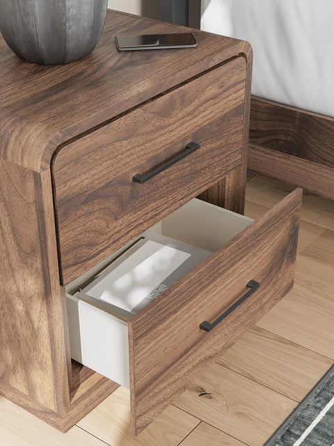 Fortlorn Panel Bed, Dresser and Nightstand