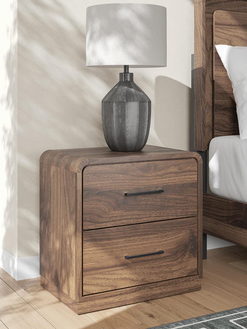 Fortlorn Panel Bed, Dresser and Nightstand