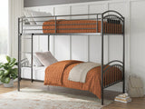 Lanceburg Twin over Twin Bunk Bed with Ladder