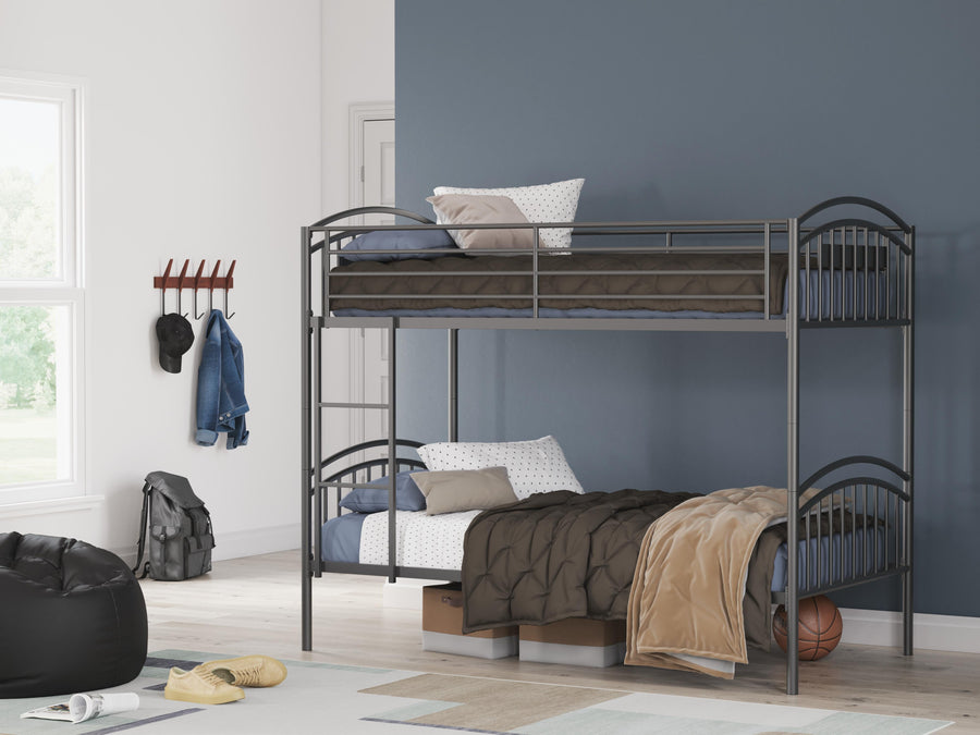 Lanceburg over Bunk Bed and 2 Mattresses