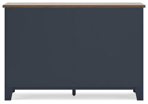 Landocken Panel Bed and Dresser