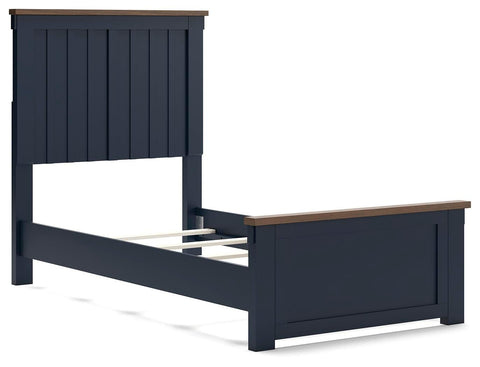 Landocken Panel Bed and Dresser