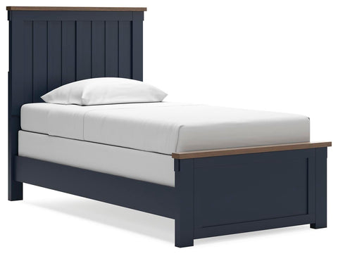 Landocken Panel Bed and Dresser
