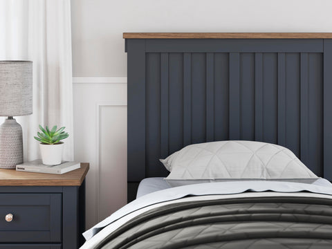 Landocken Panel Bed and Dresser
