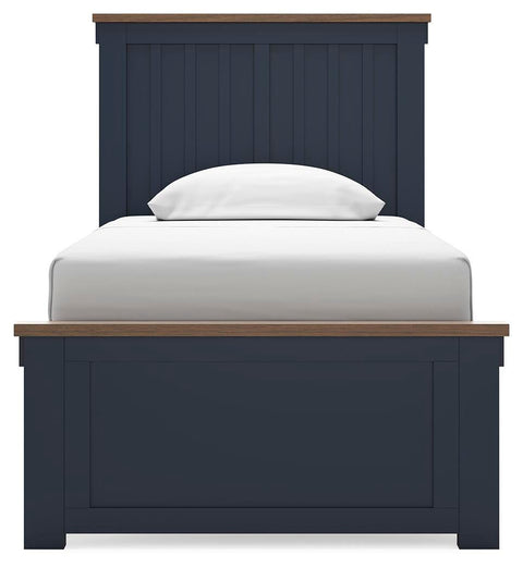 Landocken Panel Bed and Dresser