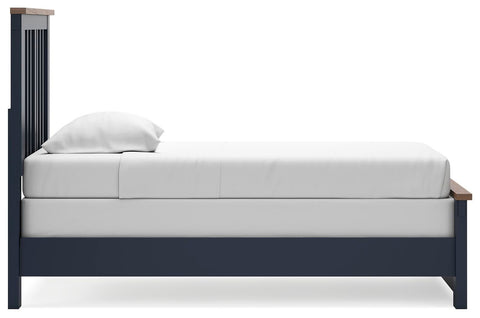 Landocken Panel Bed and Dresser