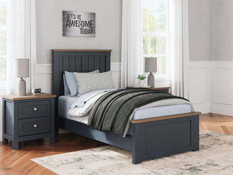 Landocken Panel Bed and Dresser