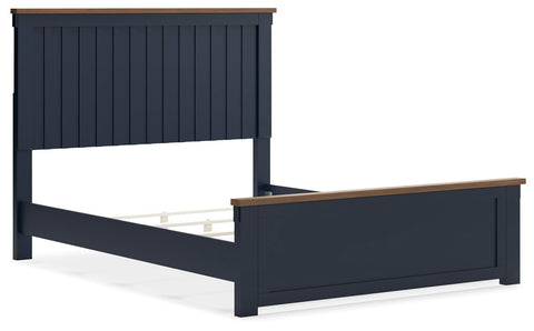 Landocken Panel Bed and Dresser