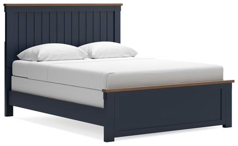 Landocken Panel Bed and Dresser